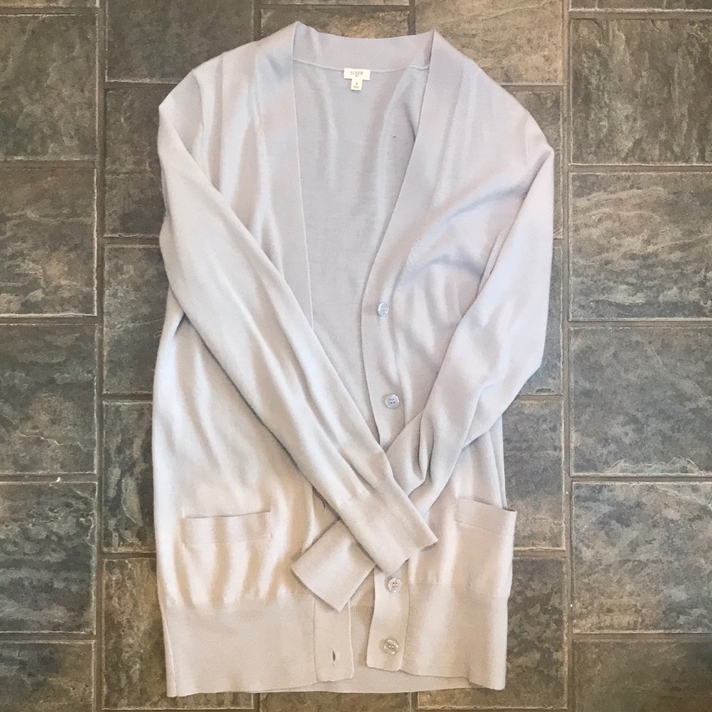Wool cardigan. Light weight